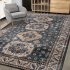 US GARVEE 9x12 Large Area Rug Bedroom Rug Indoor Oriental Living Room Rug Boho Vintage Tribal Area Rugs Washable Non Slip Area Rug Distressed Carpet for Bedroom