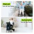 US GARVEE Adult Portable Power Wheelchair Lightweight and Foldable Brushless Dual Motors
