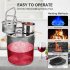 US GARVEE Alcohol Still Stainless Steel Water Alcohol Distiller Copper Tube Home Brewing Kit