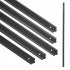 US GARVEE Aluminum Deck Balusters Flat Straight Grooved Porch Railing for Staircase Deck