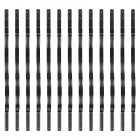 US GARVEE Aluminum Deck Balusters Flat Straight Grooved Porch Railing for Staircase Deck
