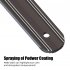 US GARVEE Aluminum Deck Balusters 32 25 x 1 Inch Flat Straight Grooved Porch Railing Matte Black