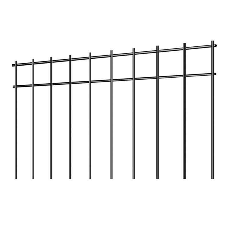 US GARVEE Animal Barrier Fence 24x15in No Dig Fence Underground Decorative Garden Fencing Metal Fences