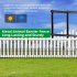 US GARVEE Animal Barrier Fence 24x15in No Dig Fence Underground Decorative Garden Fencing Metal Fences