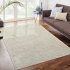 US GARVEE Area Rug 5x8 Bedroom Area Rug Large Area Rug Boho Tribal Area Rug Non Shedding High Low Pile Fluffy Rug Moroccan Accent Carpet Rug for Living Room Bed
