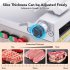 US GARVEE Automatic Meat Slicer 550W Deli Slicer with 12 Inch Carbon Steel Blade Meat Slicer Machine