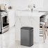 US GARVEE Automatic Trash Can with Lid 14 5 Gallon Smart Trash Can 55L Motion Sensor Trash Can
