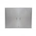 US GARVEE BBQ Access Door Grill Door Double Door Brushed Stainless Steel Outdoor Kitchen Doors