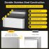 US GARVEE BBQ Access Door Grill Door Double Door Brushed Stainless Steel Outdoor Kitchen Doors