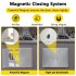 US GARVEE BBQ Access Door Grill Door Double Door Brushed Stainless Steel Outdoor Kitchen Doors