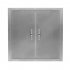 US GARVEE BBQ Access Door Grill Door Double Door Brushed Stainless Steel Outdoor Kitchen Doors