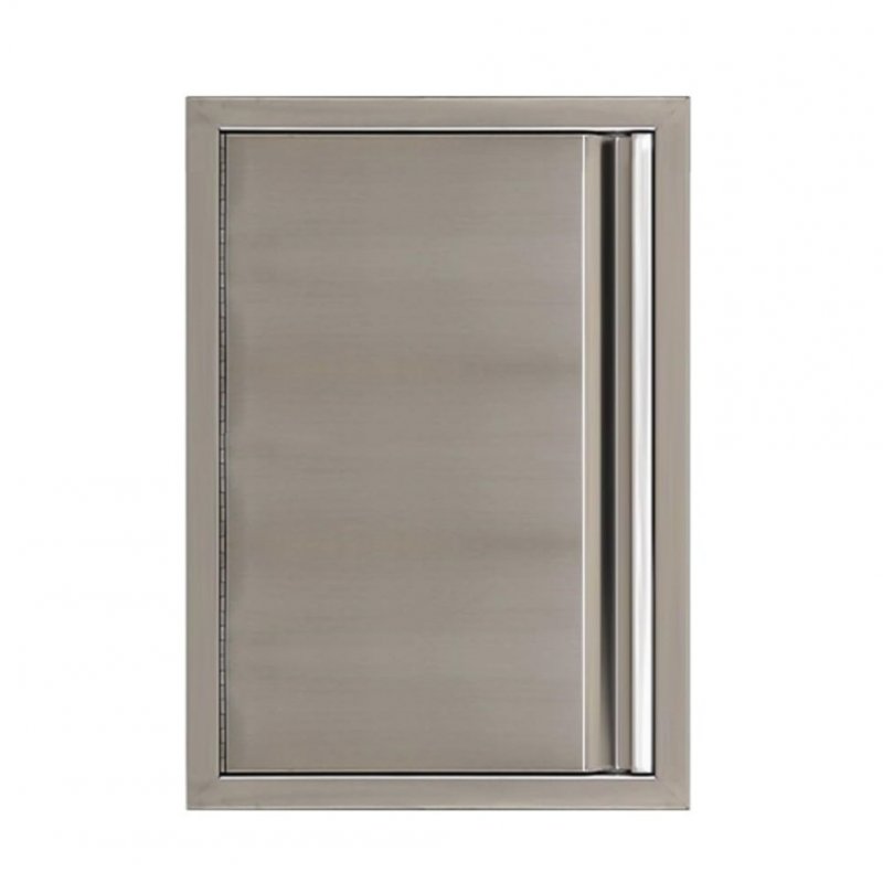US GARVEE BBQ Access Door Grill Door Double Door Brushed Stainless Steel Outdoor Kitchen Doors