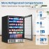 US GARVEE Beverage Refrigerator 5 1 Cu ft Beverage Fridge 166 Cans Capacity Small Beverage Cooler
