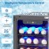US GARVEE Beverage Refrigerator 115 Cans Capacity Small Beverage Cooler with Temperature Control