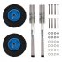 US GARVEE Boat Launching Wheels 500LBS Boat Transom Launching Wheel With 12 Inch Wheels Set