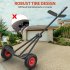 US GARVEE Boat Trailer Dolly 420 lbs Weight Capacity Trailer Mover with 96  116 Inch Adjustable Length