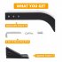 US GARVEE Box Blade Shank 16 Inch Ripper Shank 3 Holes Box Scraper Shank Scarifier Shank 5 Pack