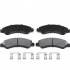 US GARVEE Brake Pads 4Pcs Premium Ceramic Front Disc Brake Pads Compatible with Tundra Sequoia 4Runner
