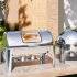 US GARVEE Buffet Set 9QT Stainless Steel Food Warmer with Transparent Window