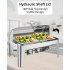 US GARVEE Buffet Set 9QT Stainless Steel Food Warmer with Transparent Window