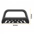 US GARVEE Bull Bar Front Grille Brush Push Bumper Guard With Skid Plate Compatible For 2016 2022 Tacoma