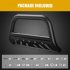 US GARVEE Bull Bar Front Grille Brush Push Bumper Guard With Skid Plate Compatible For 2019 2022 Ram 1500