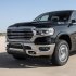 US GARVEE Bull Bar Front Grille Brush Push Bumper Guard With Skid Plate Compatible For 2019 2022 Ram 1500