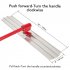US GARVEE Bull Float Magnesium Concrete Float 48 x 8 inch Round End Concrete Float Tool Cement Tool