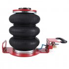 US GARVEE Car Jack 3 Ton 6600lbs Triple Bag Air Jack with Non-Slip Short Handl Lift Up to 15.75 Inch
