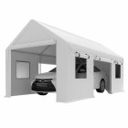 US GARVEE Carport 10x20ft Portable Garage Heavy Duty Car Port Canopy and Reinforced Steel Poles
