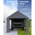 US GARVEE Carport 13x20ft Portable Garage Heavy Duty Car Port Canopy and Reinforced Steel Poles