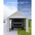 US GARVEE Carport 13x20ft Portable Garage Heavy Duty Car Port Canopy and Reinforced Steel Poles