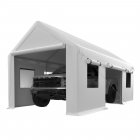 US GARVEE Carport 13x20ft Portable Garage Heavy Duty Car Port Canopy and Reinforced Steel Poles