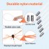 US GARVEE Chimney Sweep Kit Chimney Cleaning Kit with Nylon Flexible Rods Chimney Cleaner Double Brush Head