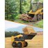 US GARVEE Clamp on Debris Forks Heavy Duty Compatible with 72 Inch Loader Buckets Skid Steers Tractors