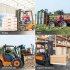 US GARVEE Clamp on Debris Forks to 60 Inch Bucket Heavy Duty Clamp On Pallet Fork 4000 lbs Capacity