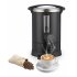 US GARVEE Commercial Coffee Urn Food Grade 304 Stainless Steel Hot Water Urn Hot Drink Dispenser Black