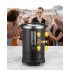 US GARVEE Commercial Coffee Urn Food Grade 304 Stainless Steel Hot Water Urn Hot Drink Dispenser Black