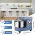 US GARVEE Commercial Dough Mixer 8Qt Capacity 450W Dual Rotating Dough Kneading Machine with Stainless Steel Bowl