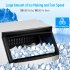 US GARVEE Commercial Ice Maker Machine 160LBS 24H Stainless Steel Under Counter ice Machine