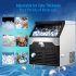 US GARVEE Commercial Ice Maker Machine 160LBS 24H Stainless Steel Under Counter ice Machine