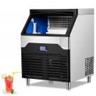 US GARVEE Commercial Ice Maker Machine 260LBS/24H Stainless Steel Under Counter ice Machine