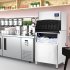 US GARVEE Commercial Ice Maker Machine 550LBS 24H ETL Approved Self Clean 300LBS Storage LCD Panel