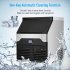 US GARVEE Commercial Ice Maker Machine 260LBS 24H Stainless Steel Under Counter ice Machine
