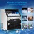 US GARVEE Commercial Ice Maker Machine 260LBS 24H Stainless Steel Under Counter ice Machine