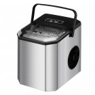 US GARVEE Commercial Ice Maker Machine 26lbs/24H Portable Ice Maker Machine with Ice Scoop Basket