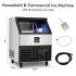 US GARVEE Commercial Ice Maker 320LBS 24H Commercial Ice Machine with 88 LBS Ice Storage Capacity