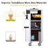 US GARVEE Commercial Ice Cream Maker with Two 12L Hoppers 3 Flavors Soft Serve Machine 2450W Compressor