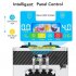 US GARVEE Commercial Ice Cream Maker with Two 12L Hoppers 3 Flavors Soft Serve Machine 2450W Compressor
