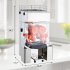 US GARVEE Commercial Juicer Machine 110V  Automatic Feeding Juice Extractor 120W Orange Squeezer Silver Fully automatic